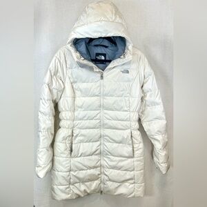 The North Face Women’s Gotham Parka II – Vintage White size M